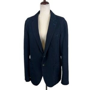 JOOP! Casual Men's Navy Blue Florence Twill‎ Blazer Jacket Size 50R EU USA 40R